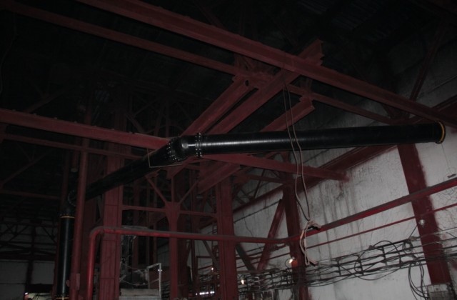 Монтаж дегазационной трубы