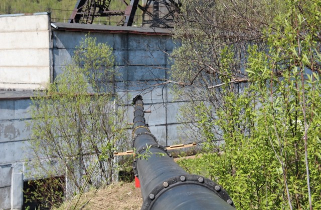 Монтаж дегазационной трубы
