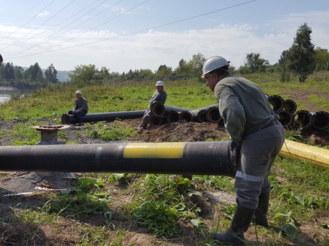 Монтаж дегазационной трубы