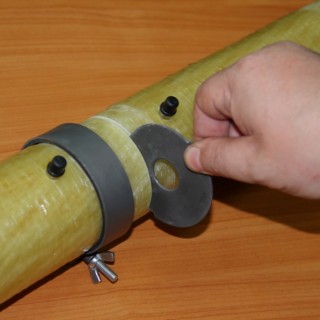 Замерный отрезок с диафрагмой